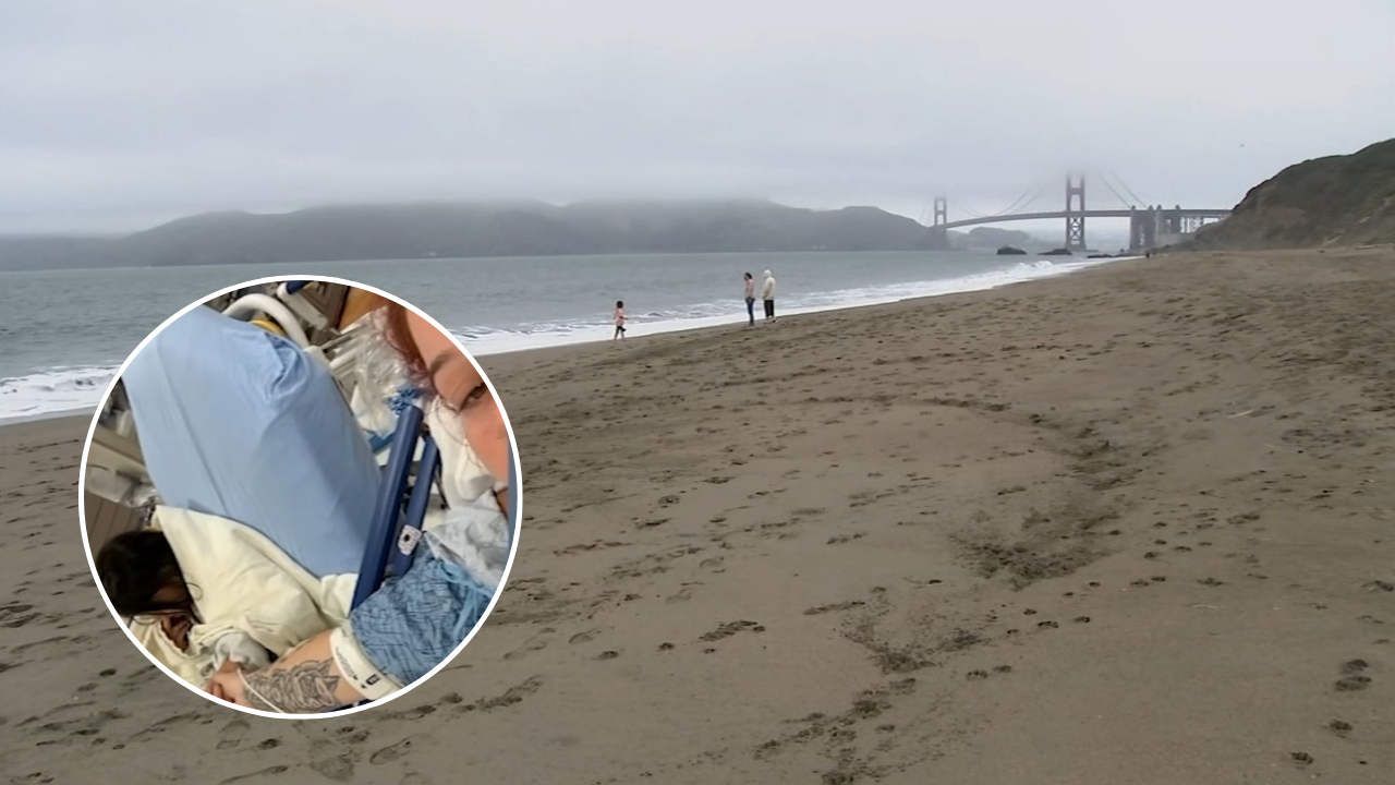 EXCLUSIVE: Mom, daughter speak after being pulled into ocean by sneaker wave, nearly drowning in SF