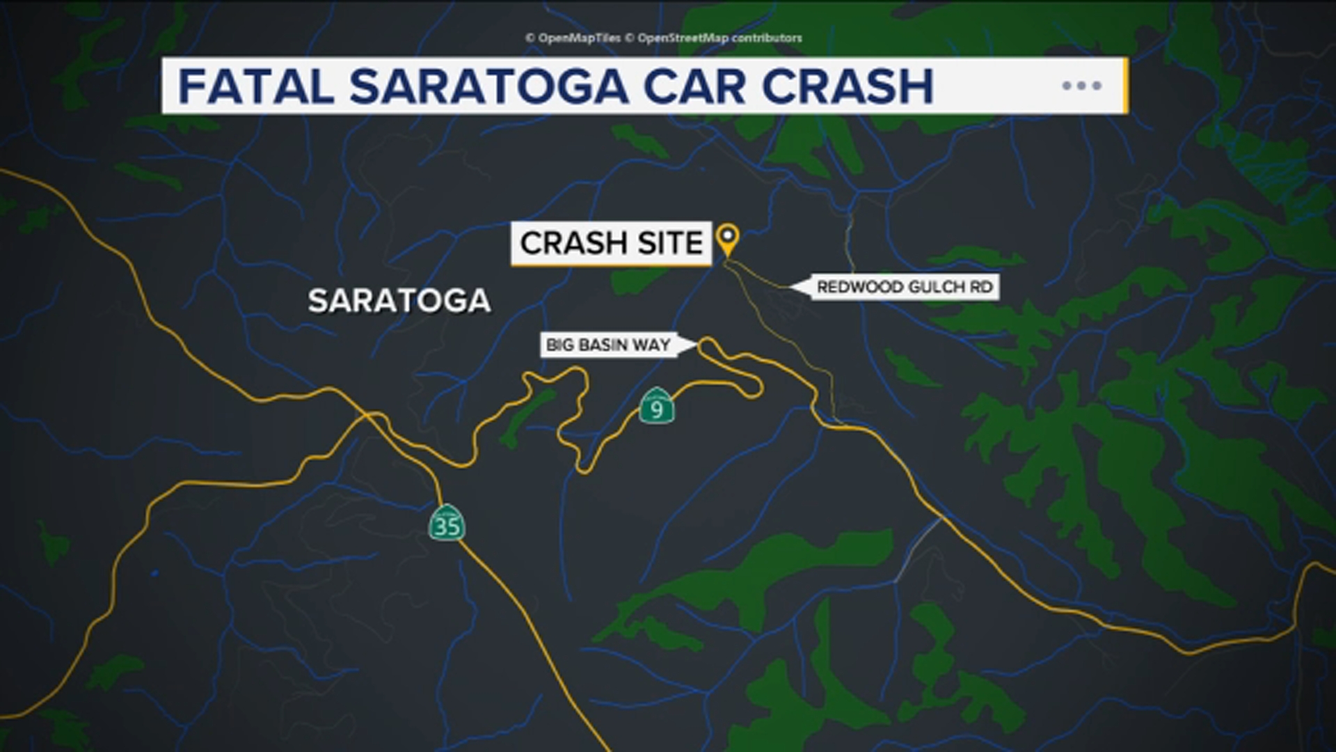 3 killed, including San Jose teen, after car plunges off cliff near Hwy 9 in Saratoga: CHP