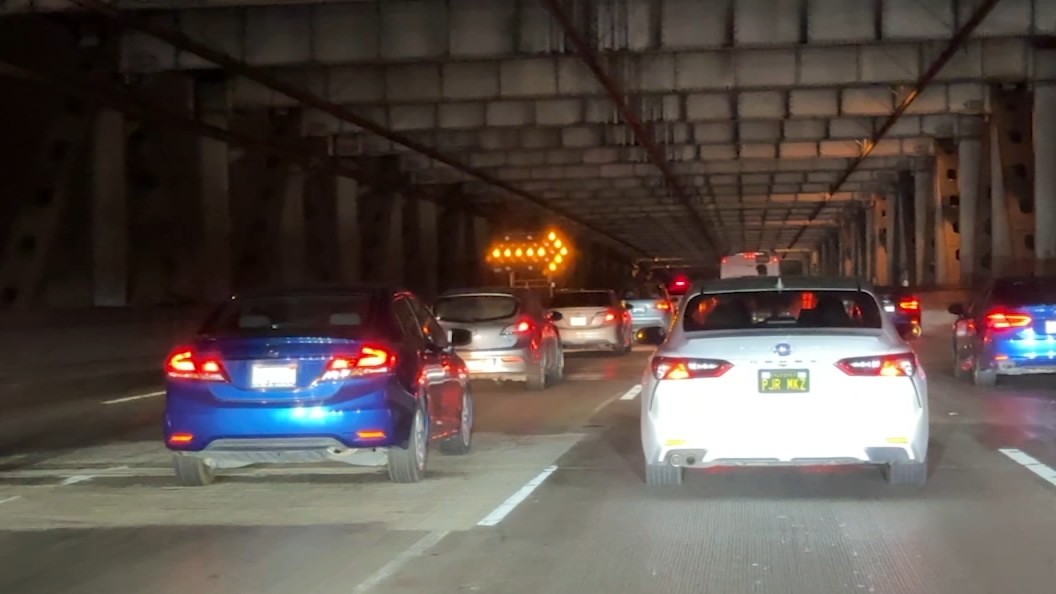What is causing the overnight Bay Bridge backups, leaving drivers frustrated? Caltrans responds