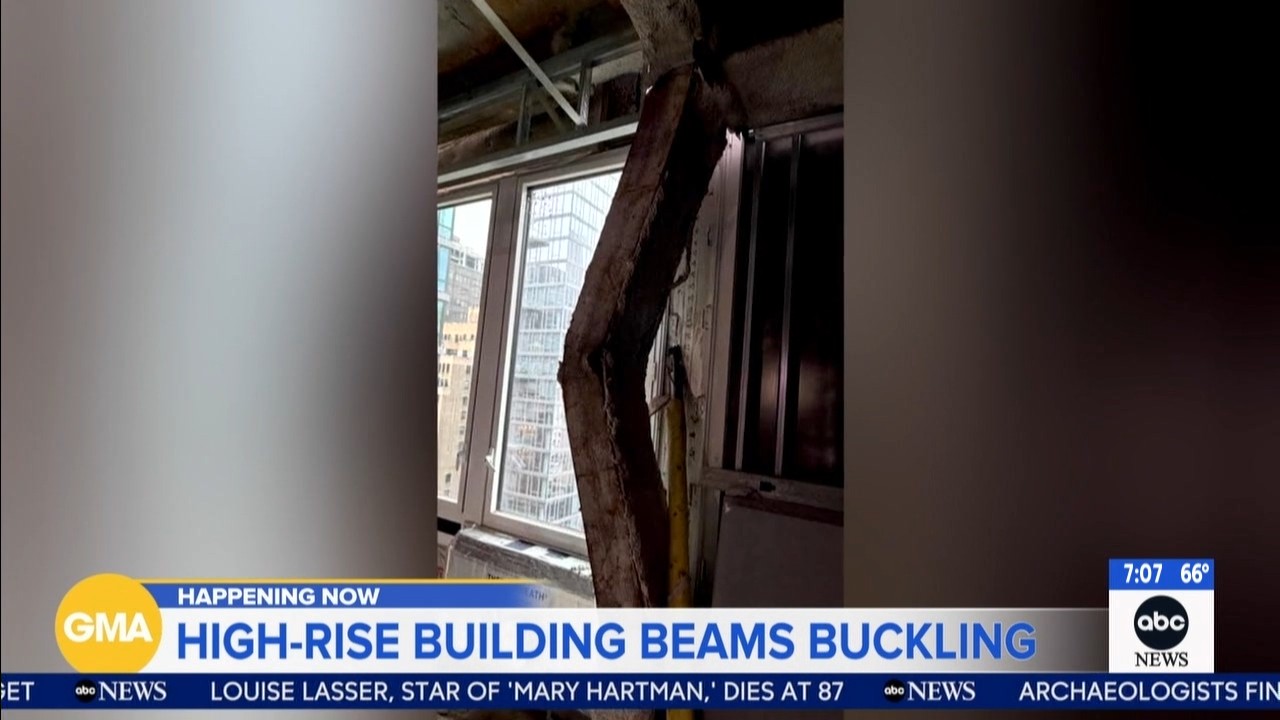 Manhattan high-rise deemed stable after columns buckled, some evacuations lifted