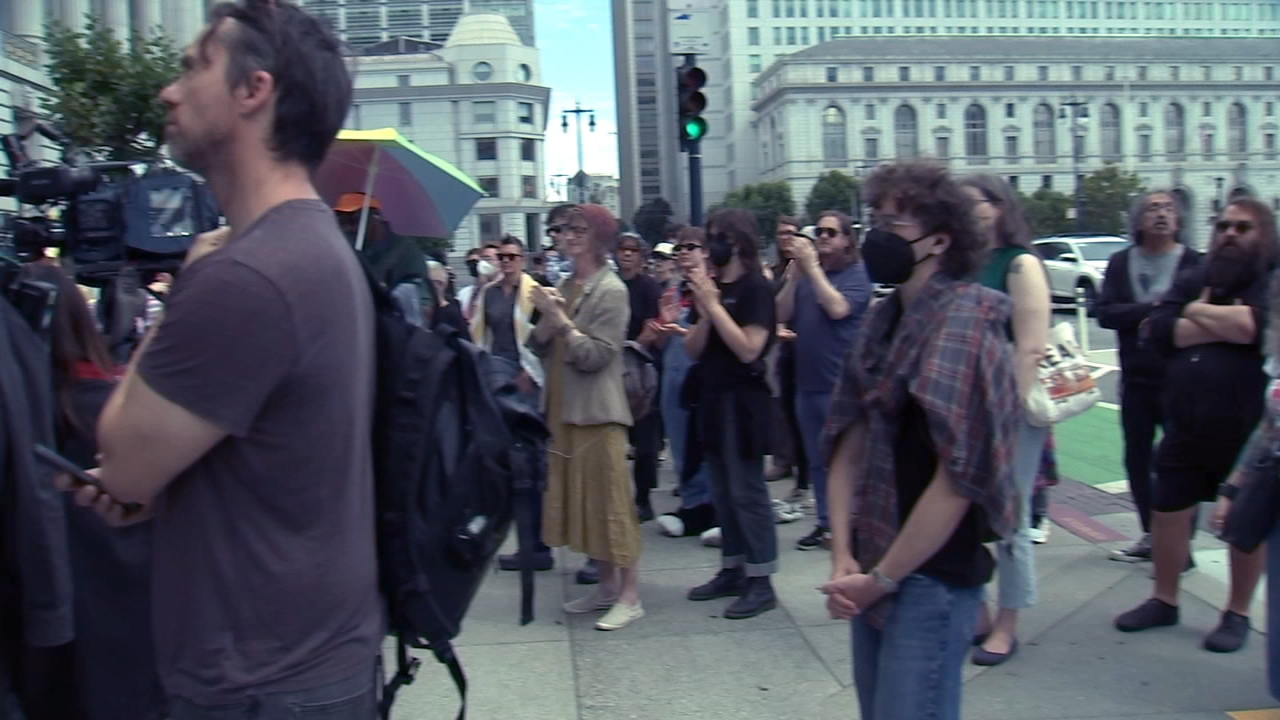 SF's Trans March leaders bring demands to City Hall after arrests and clash with SFPD