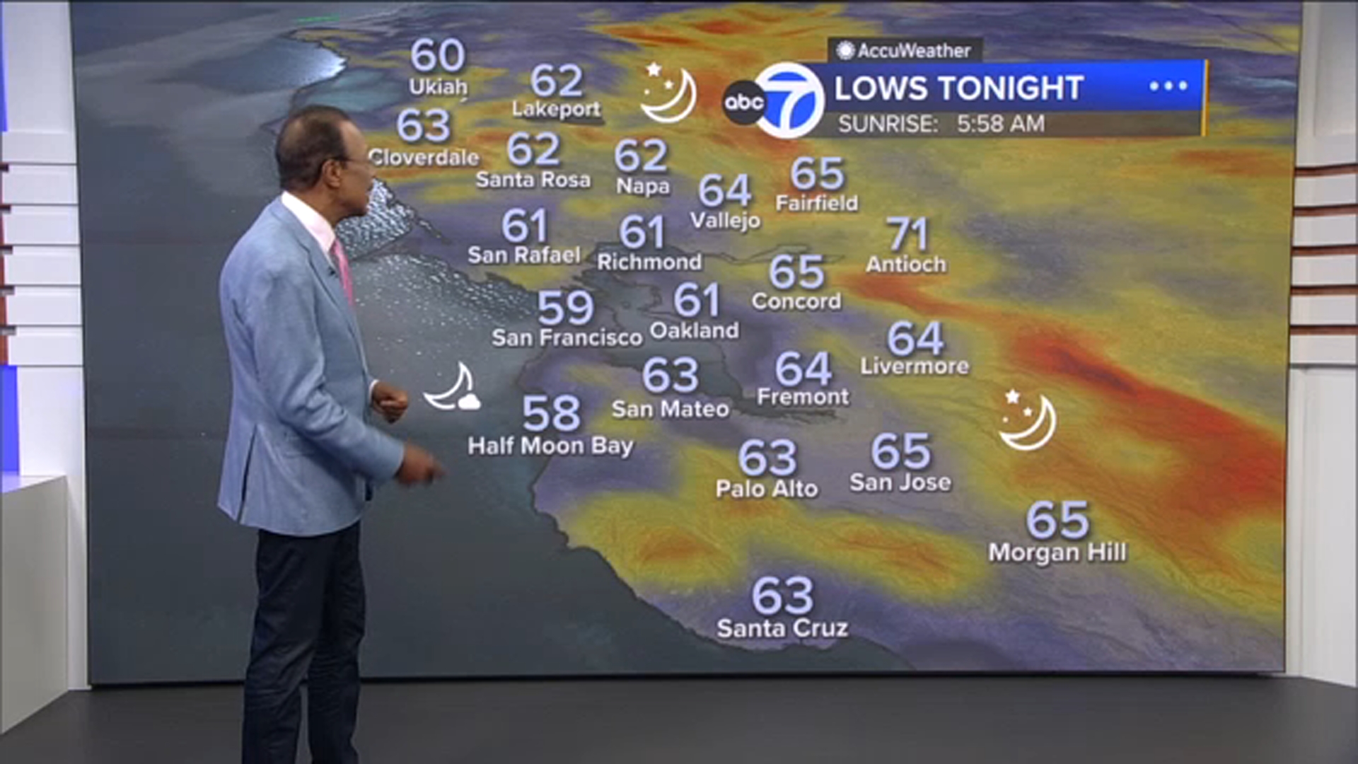 AccuWeather Forecast: Heat slow to retreat tonight; another warm-to-hot day tomorrow