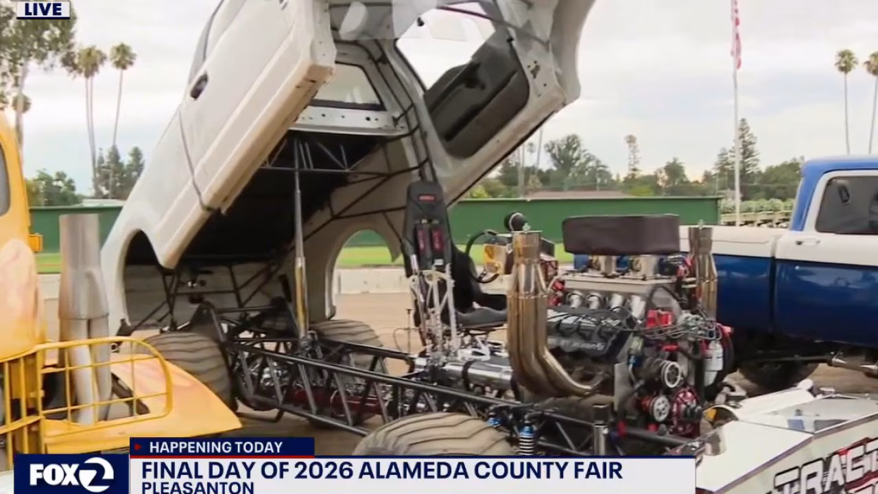 Behind the scenes at the Alameda County Fair: truck & tractor pull