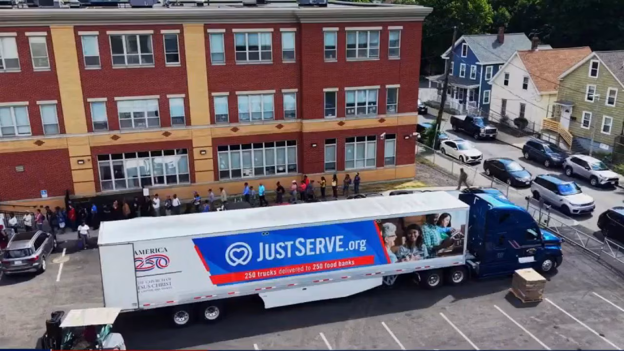 A truckload of hope arrives in Oakland