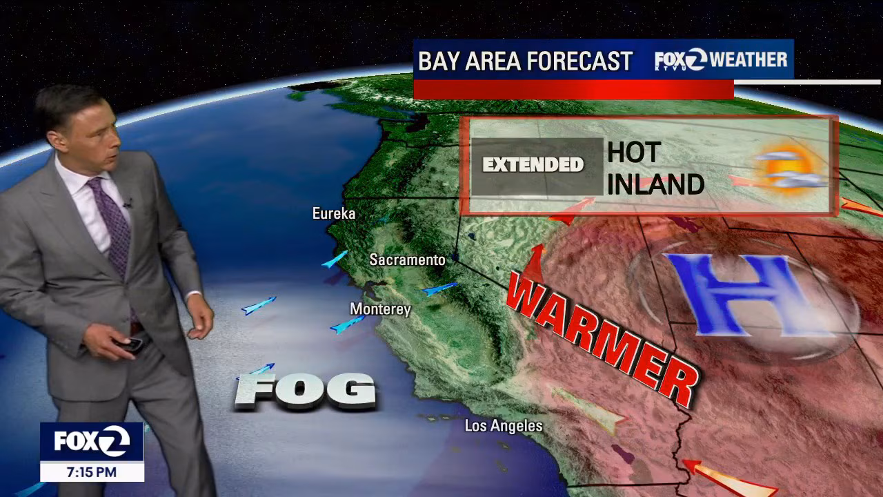Slightly cooler forecast