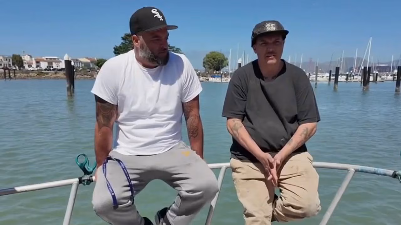 Fishermen jumped into action to save lives after a boat sank off of Alcatraz Island